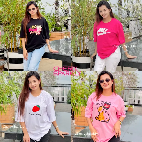 ৪ পিস টি-শার্ট কম্বো মাএ ৯৯৯ টাকা