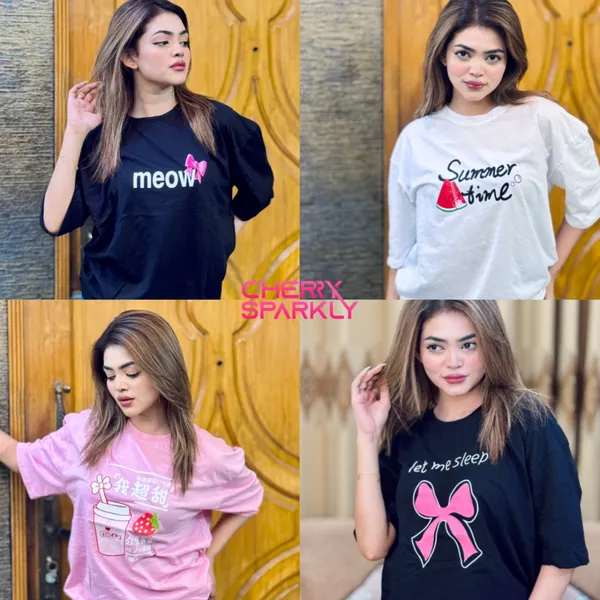 ৪ পিস টি-শার্ট কম্বো মাএ ৯৯৯ টাকা