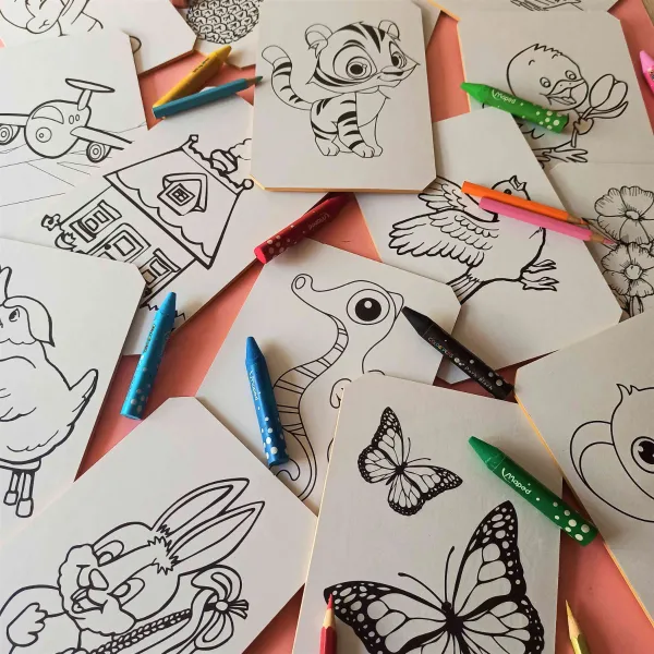 Coloring Plates Junior (15 Plates)