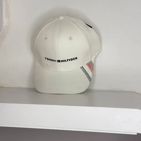 Men's T o m m y H i l f i g e r Cap (S-1)-White	