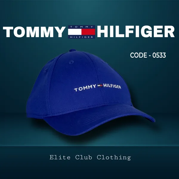 Men's T o m m y H i l f i g e r Cap (S-5)-Blue	