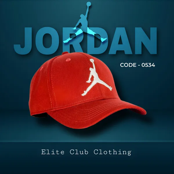 Men's J o r d a n Cap (S-1)-Maroon