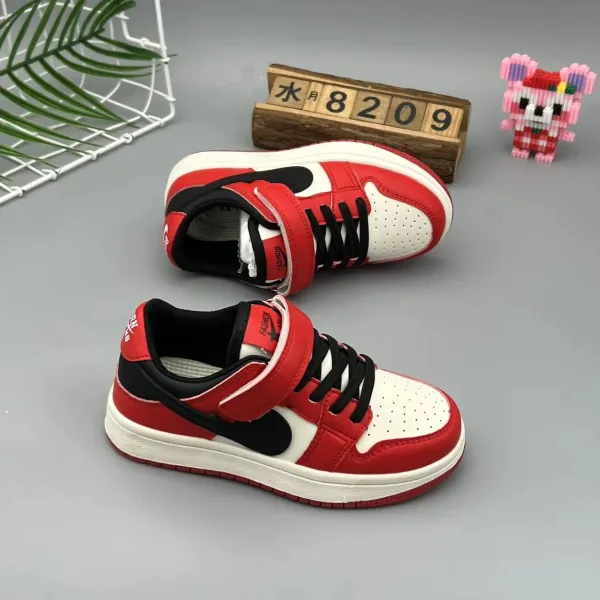 Kids Sporty Red & Black Sneakers 🏀👟