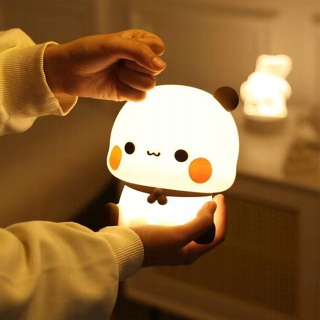 Silicone Panda Touch Led Night Lamp - Only 99 Shop BD
