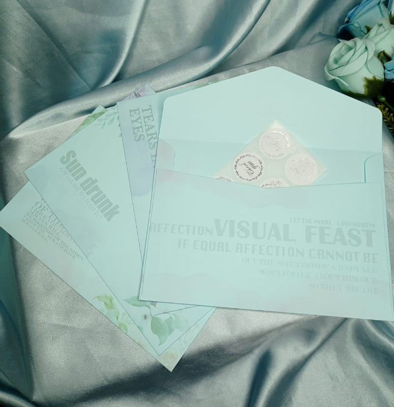 8 pcs Vintage Flower Romantic Paper Envelope Set - Only 99 Shop BD