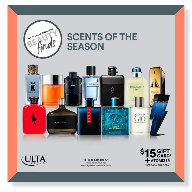 Holiday Fragrance Sampler Ulta Mens Fragrance Holiday Cologne