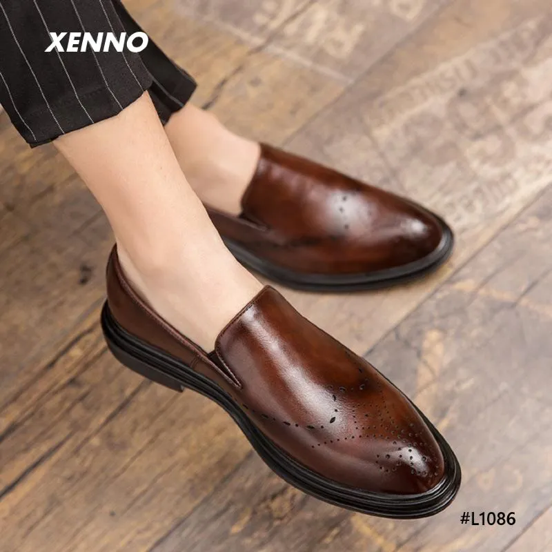 Slip on Brown Business Loafer