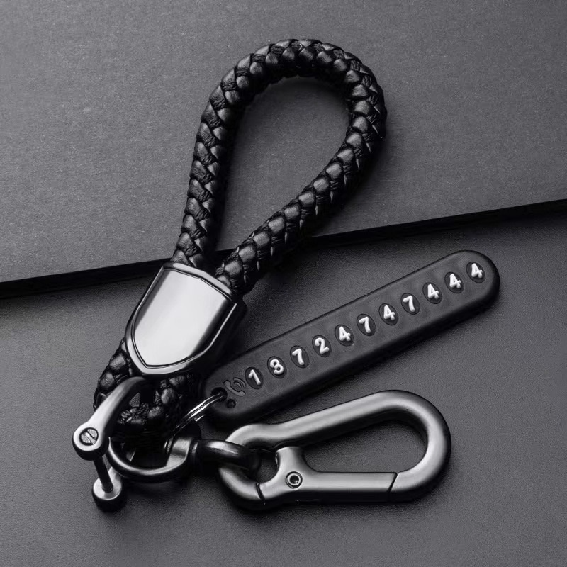 Anti-Lost Phone Number Key Ring for Home, Car and Motorbike Keys ...