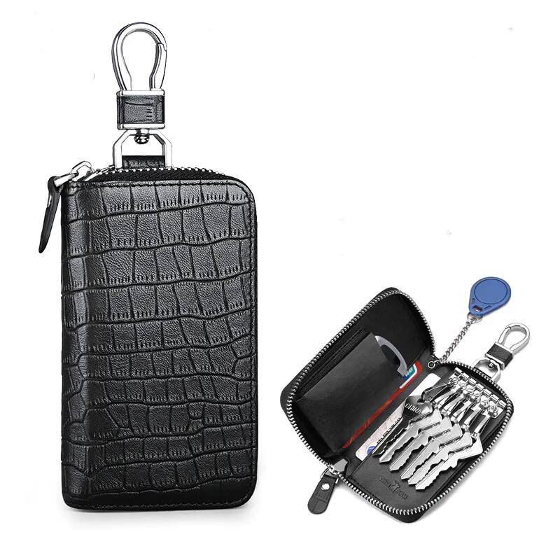 COMPACT ZIPPER KEY CASE - KICK NATIONS
