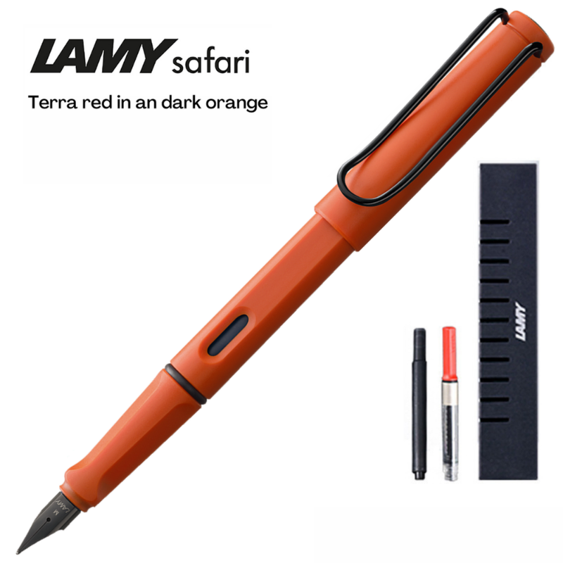 Lamy Safari Fountain Pen Special Edition - Terra Red - TSAMSA