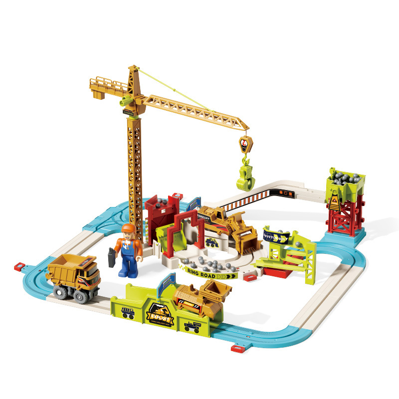 Brain Development Engineering Puzzle Ball Track Toy - Smart Kid